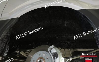 Пример шумоизоляции и антикоррозийной обработки Acura